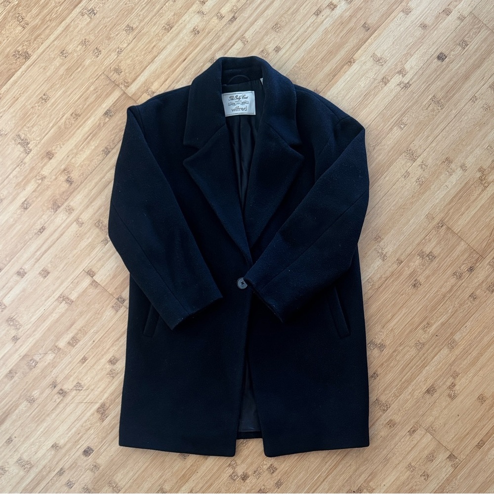 Aritzia Wilfred The Only Coat Mid Length